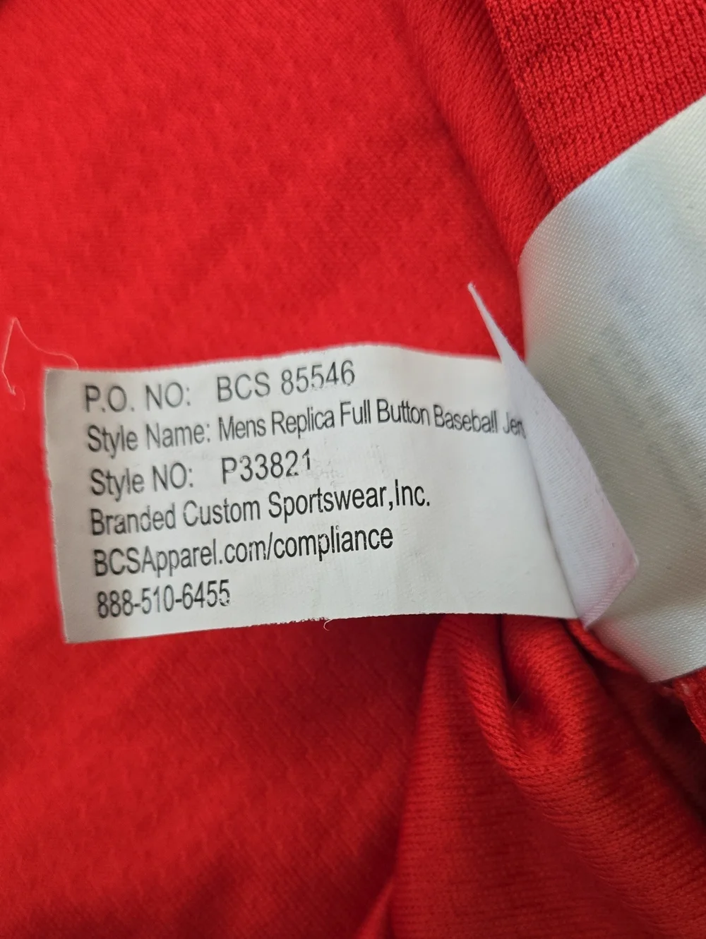 Nike Ole Miss Jersey, Mens Size Small